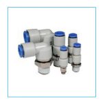 Raccordo rotante a "L"