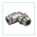 L automatico maschio cilindrico INOX