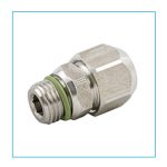 diritto maschio cilindrico calzamento INOX