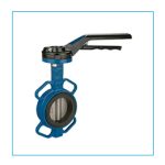 Valvole a farfalla accoppiabili con flange UNI EN 1092 e ANSI 150   -   A COMANDO MANUALE